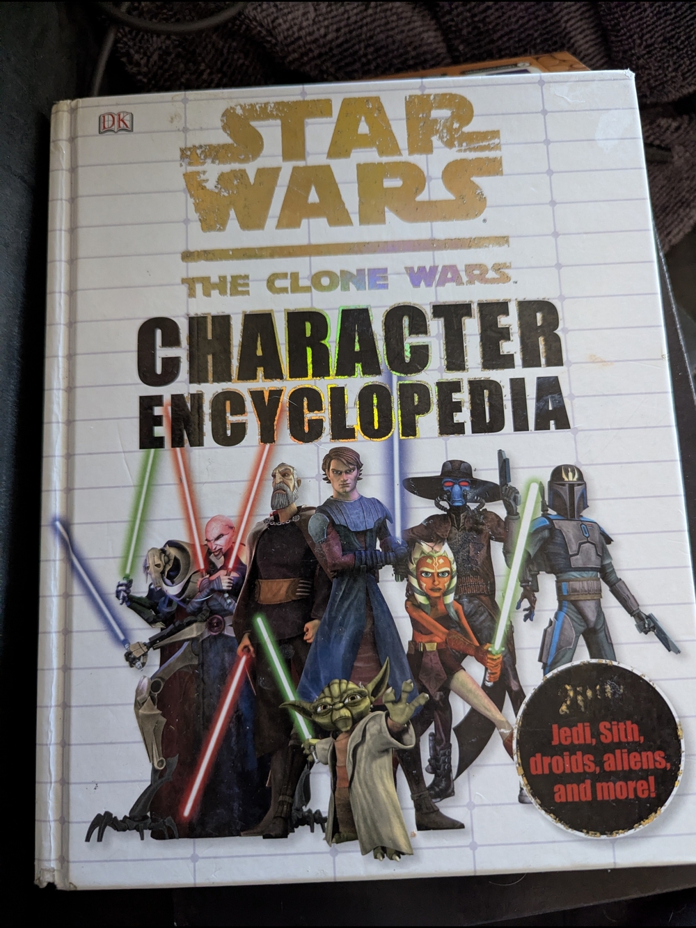 Star Wars Character Encyclopedia — White Cover with Multicolor Artwork